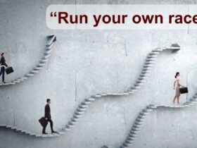 Run your own race - Brenda Bence