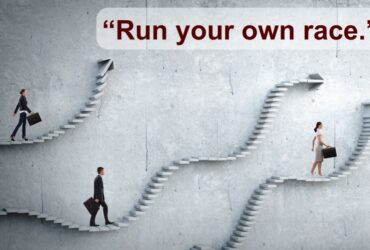 Run your own race - Brenda Bence