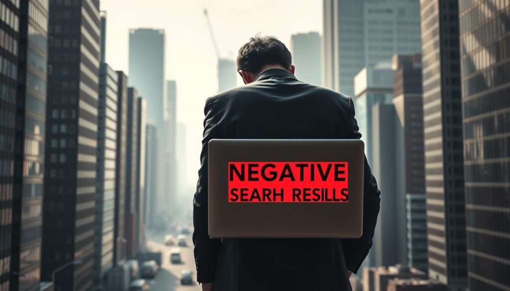 Business Cost of Negative Search Results