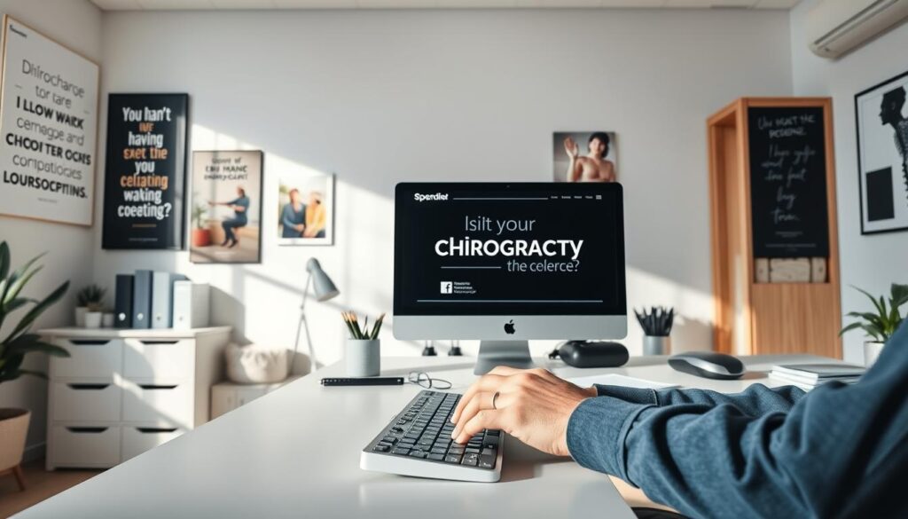 chiropractor online presence optimization