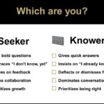 Seeker vs Knower - Brenda Bence