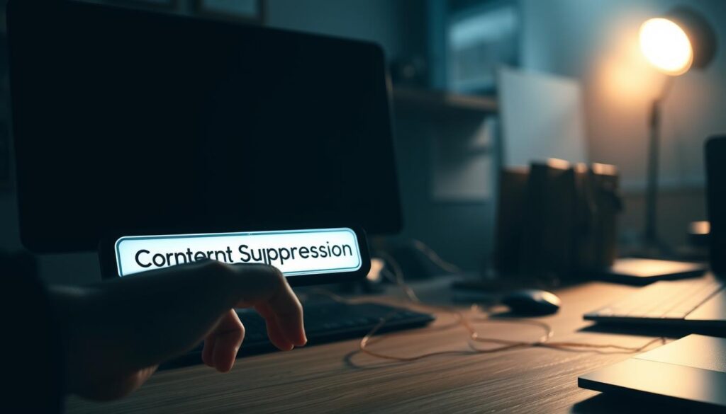 content suppression strategy