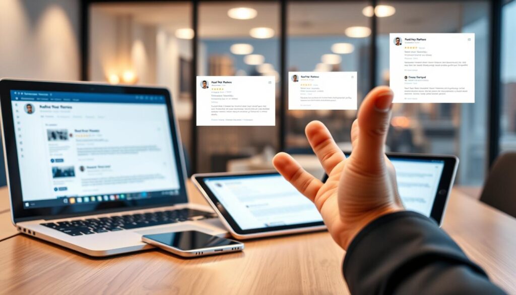 online reviews