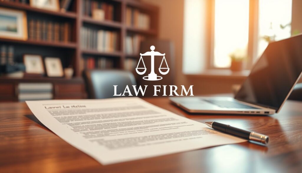 law firm review response template