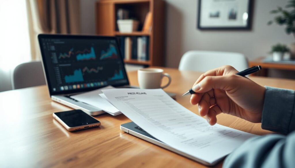 measuring press release success