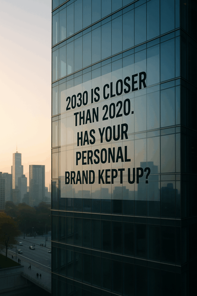 2030 is Closer than 2020. Has your Personal Brand Kept Up? - Revealing Genius