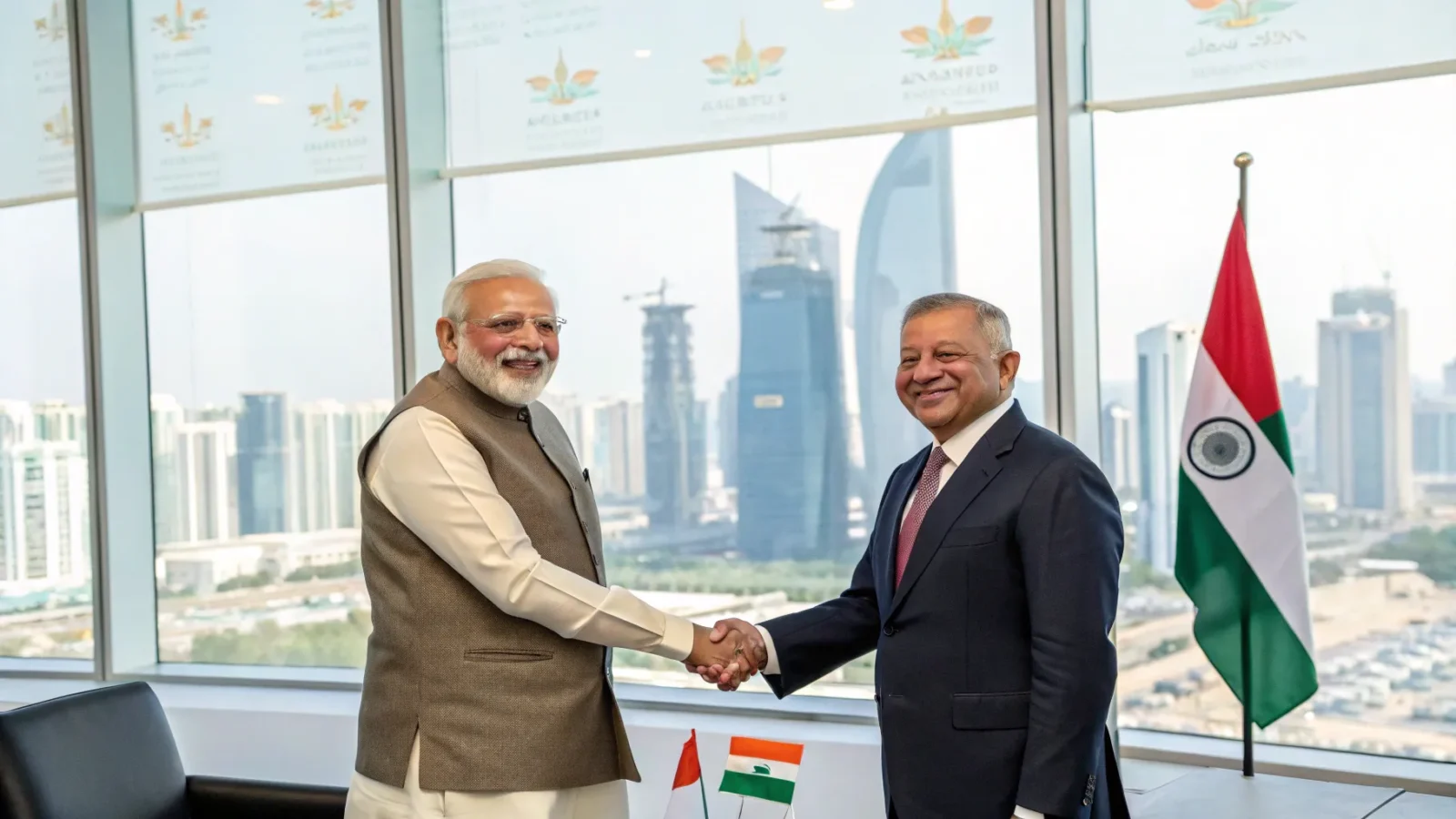 India, Jordan Set $5 Billion Trade Goal