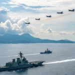 China Starts Live-Fire Drills Near Taiwan