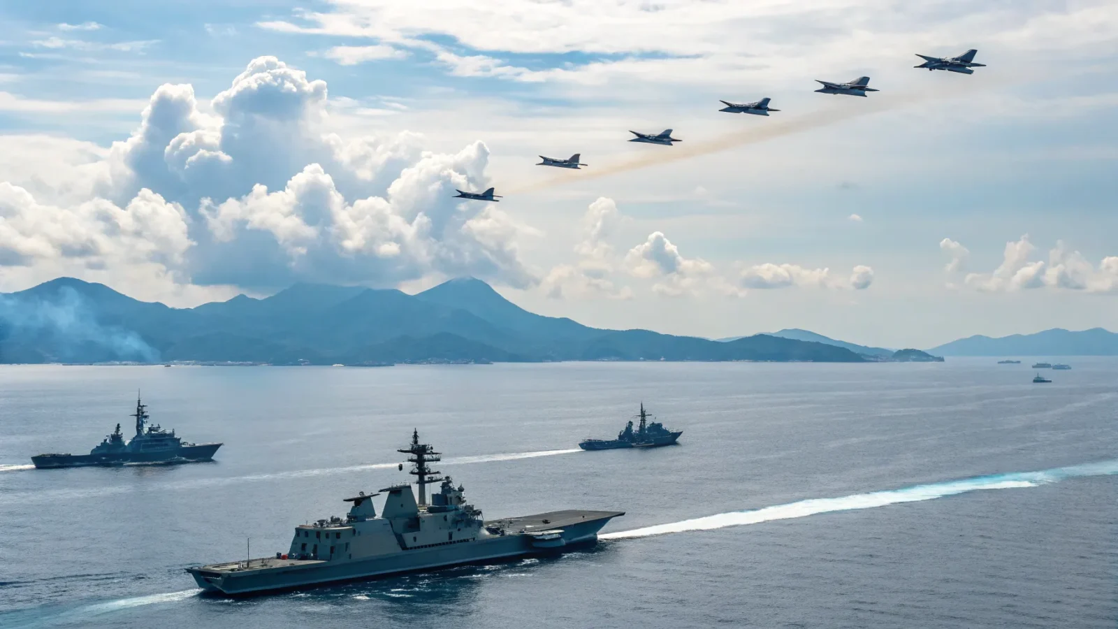 China Starts Live-Fire Drills Near Taiwan