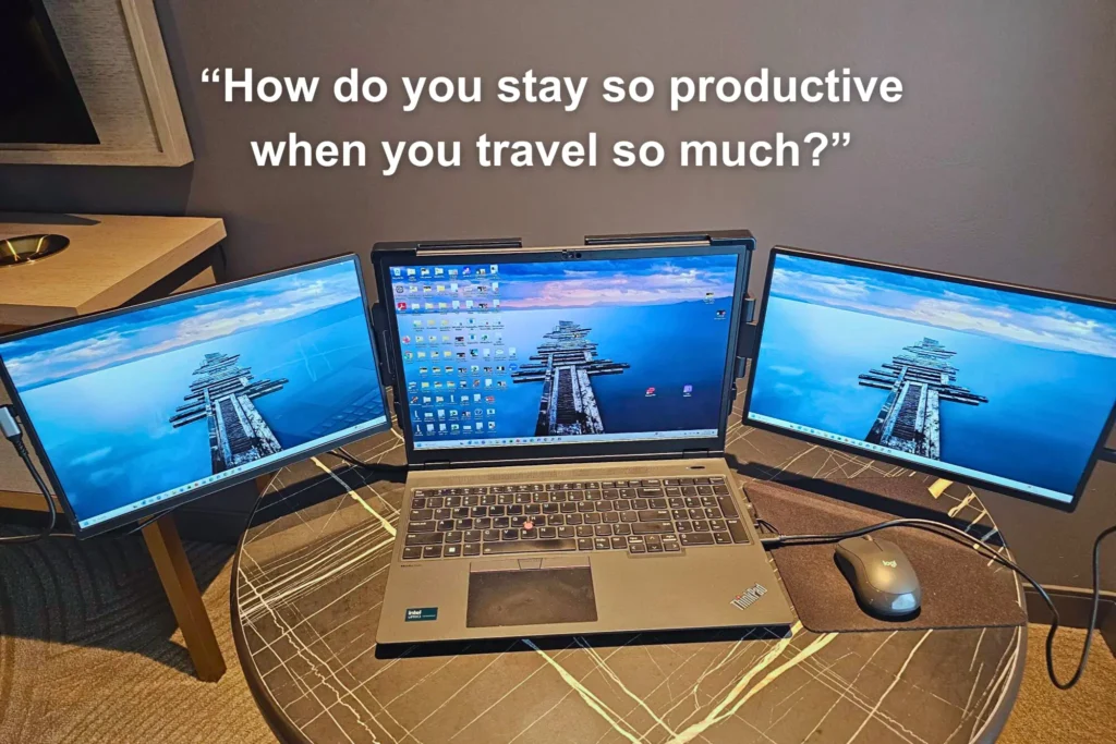 The Secret to Staying Productive While Traveling