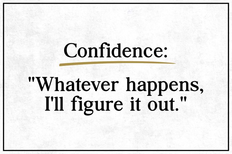 Confidence Isn’t About Being Ready