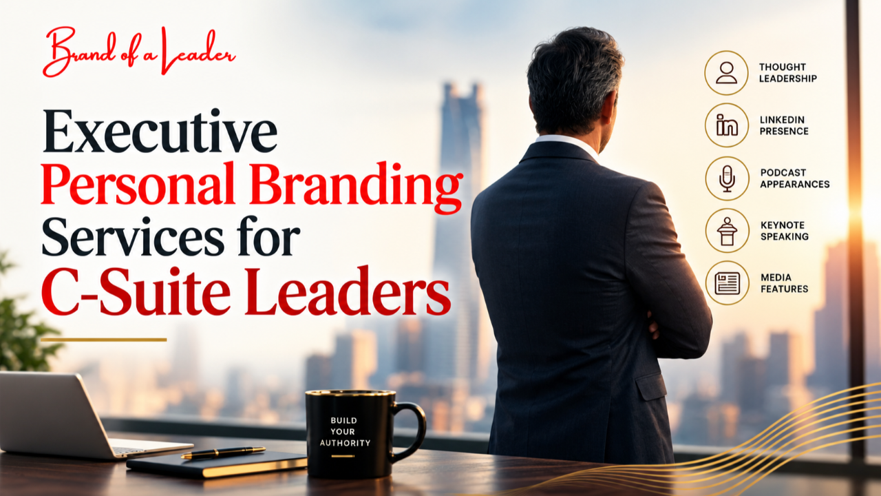 Executive Personal Branding Services for C-Suite Leaders