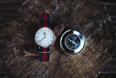 The compass was invented before the clock