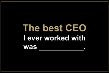 What Makes a Great CEO?